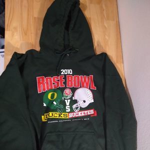 Oregon Ducks 2010 Rose Bowl Hoodie Sweatshirt